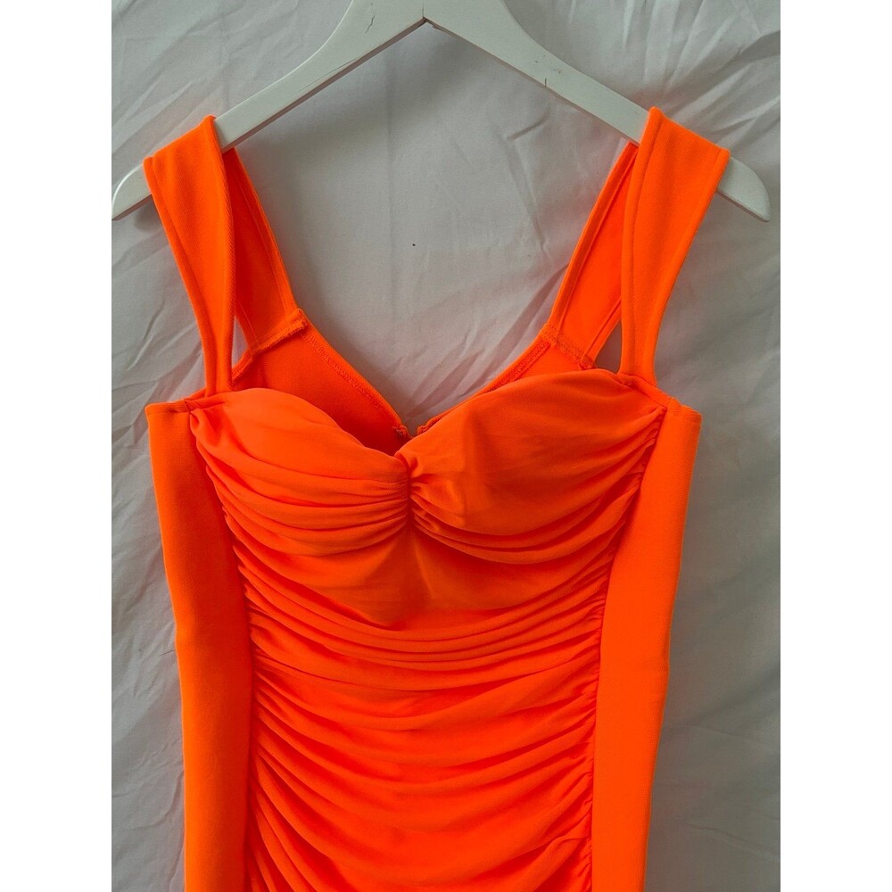 Women's Ruched Bodycon Mini Dress - Picture 2 of 9